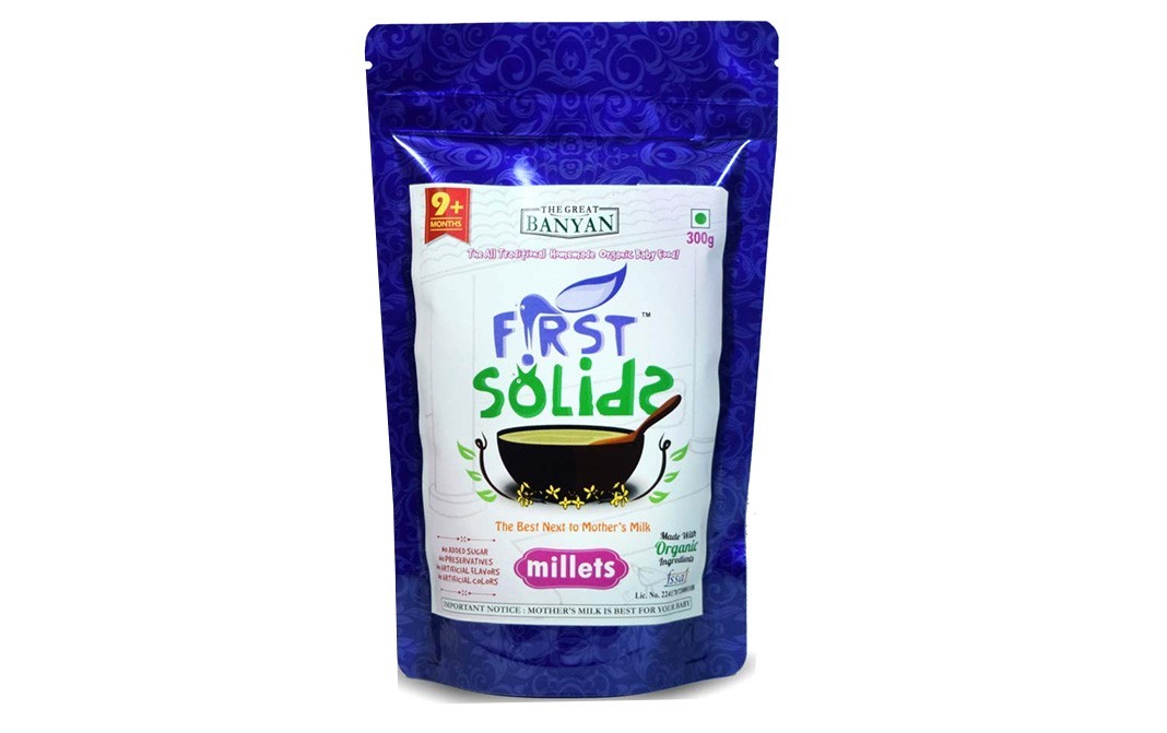 First Solids Millets, 9+ Months    Pack  300 grams